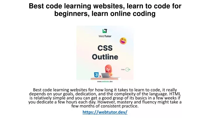best code learning websites learn to code