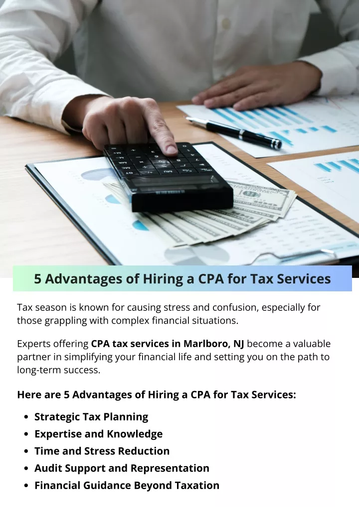 5 advantages of hiring a cpa for tax services