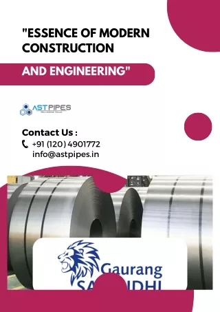 essence of modern construction