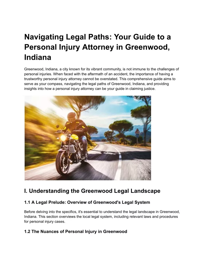 navigating legal paths your guide to a personal