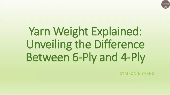 yarn weight explained unveiling the difference between 6 ply and 4 ply