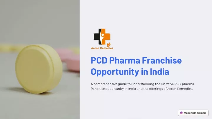 pcd pharma franchise opportunity in india