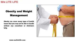 Obesity and Weight Management