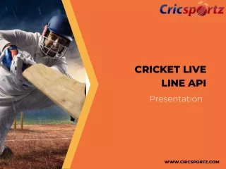 cricket live line api
