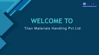 titan belt conveyor ppt