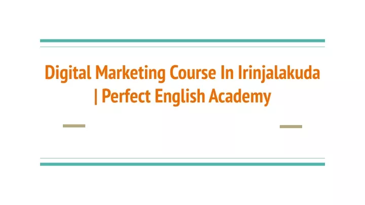 digital marketing course in irinjalakuda perfect