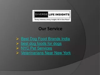 Best Dog Food Brands India