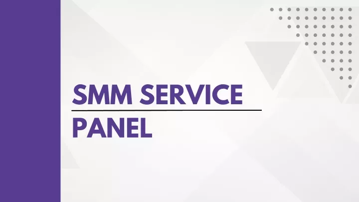 smm service panel