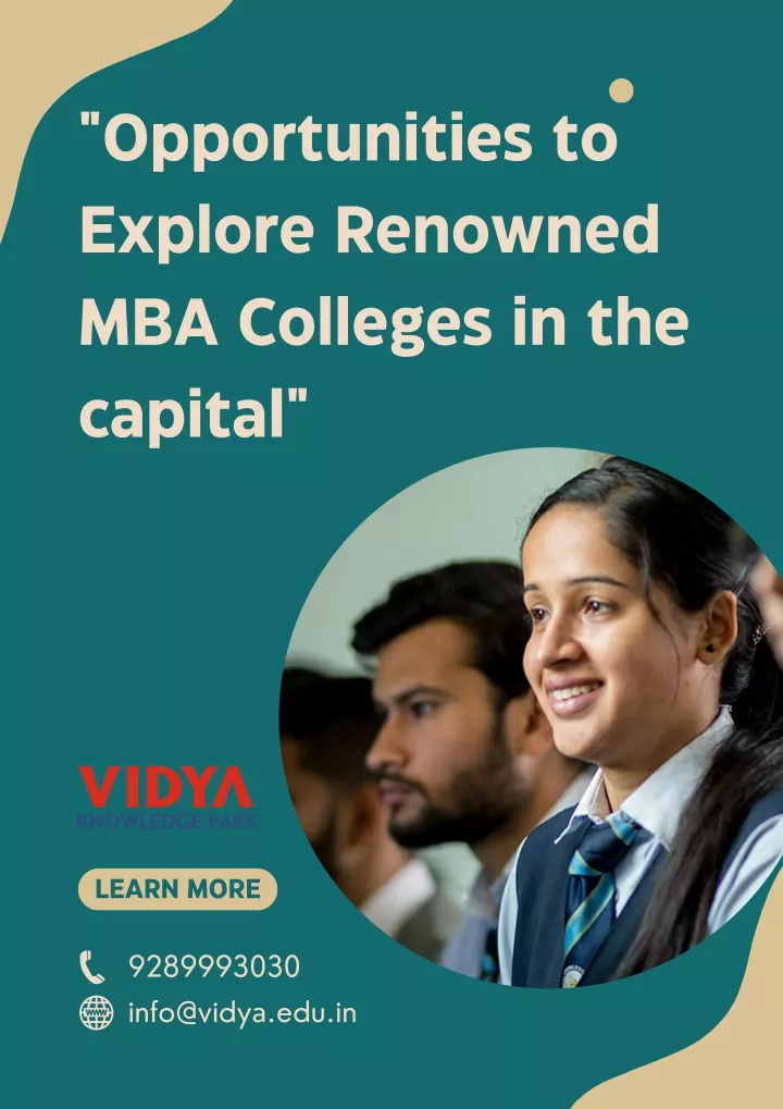 opportunities to explore renowned mba colleges