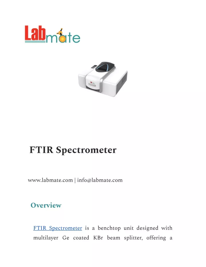 ftir spectrometer