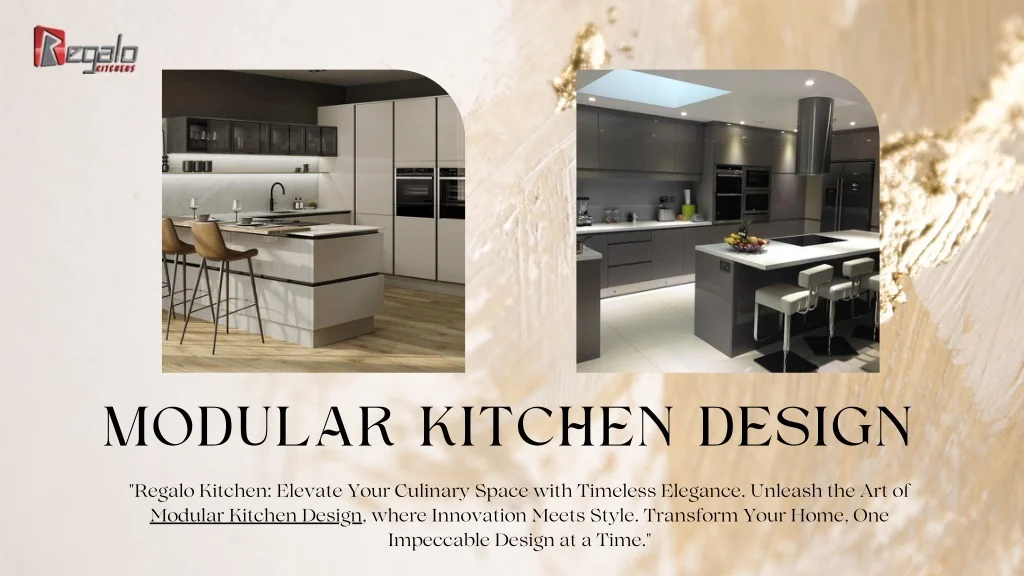 PPT - Modular Kitchen Design | Regalo Kitchens PowerPoint Presentation ...