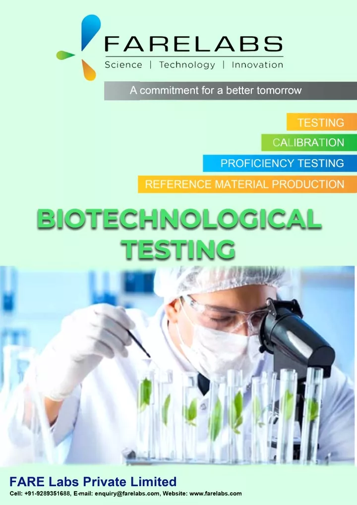 PPT - Bio Fuels Testing Laboratory - FARE LABS Pvt. Ltd. PowerPoint ...