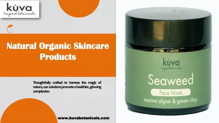 natural organic skincare products