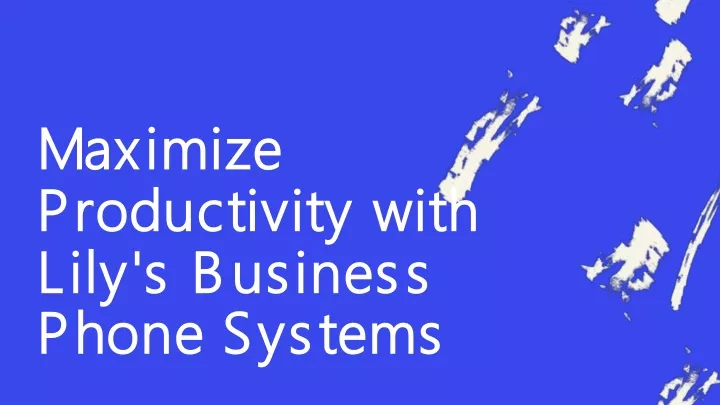 maximize maximize productivity with productivity
