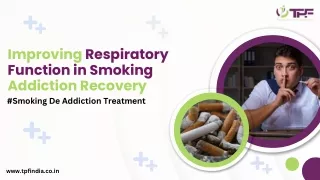 Break the Habit With Smoking De Addiction Treatment | TPF India