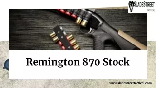 Remington 870 Stock