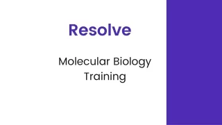 Molecular Biology Training