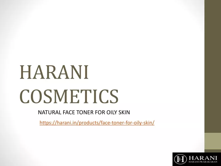 harani cosmetics