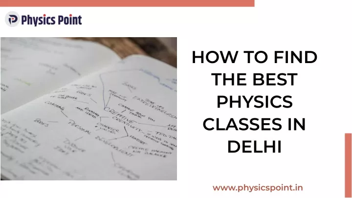 how to find the best physics classes in delhi