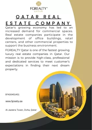 Qatar Real Estate Company