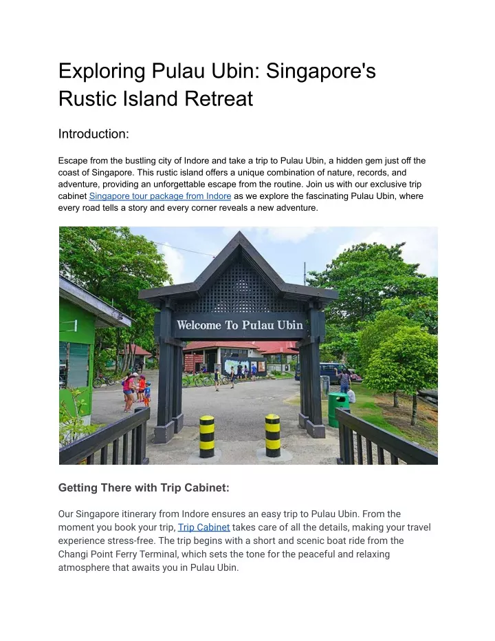 exploring pulau ubin singapore s rustic island