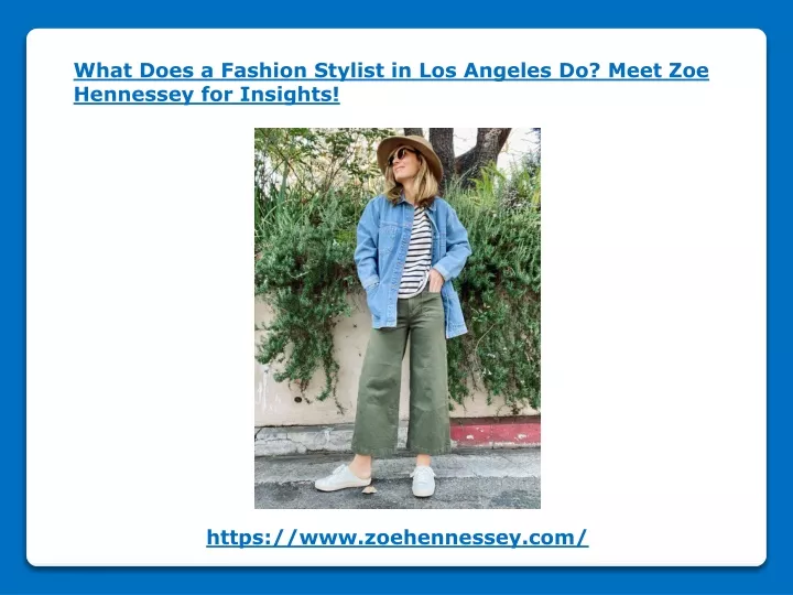 what does a fashion stylist in los angeles