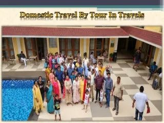 Domestic Travel By Tour In Travels