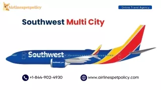 How to book Multi City on Southwest Airlines?