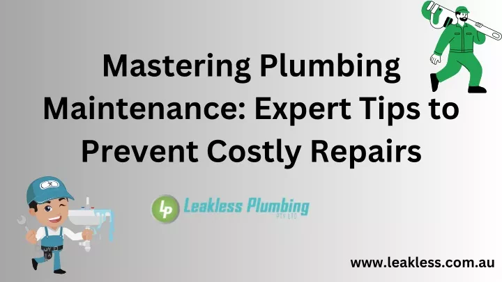 mastering plumbing maintenance expert tips