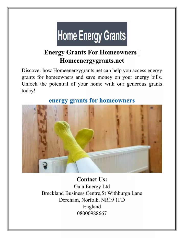 energy grants for homeowners homeenergygrants net