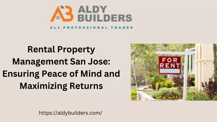 rental property management san jose ensuring