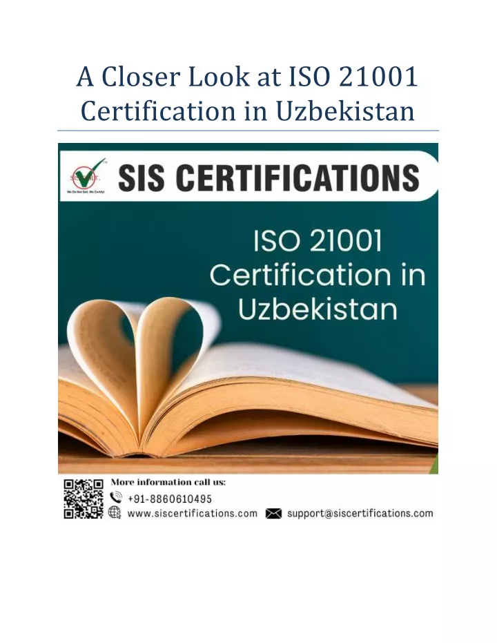 a closer look at iso 21001 certification