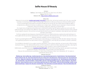 Selfie House Of Beauty
