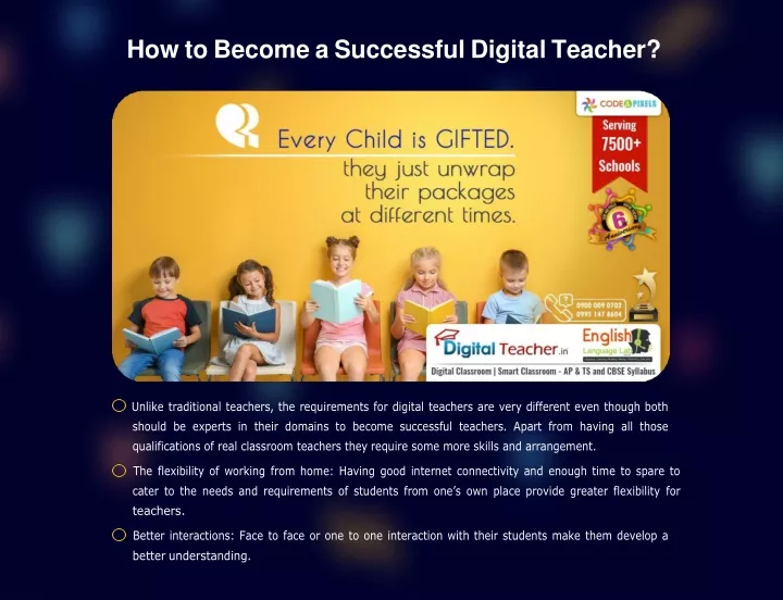 how to become a successful digital teacher