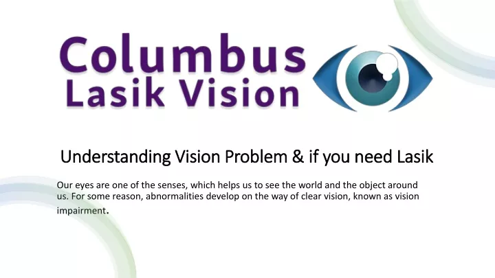 understanding vision problem if you need lasik