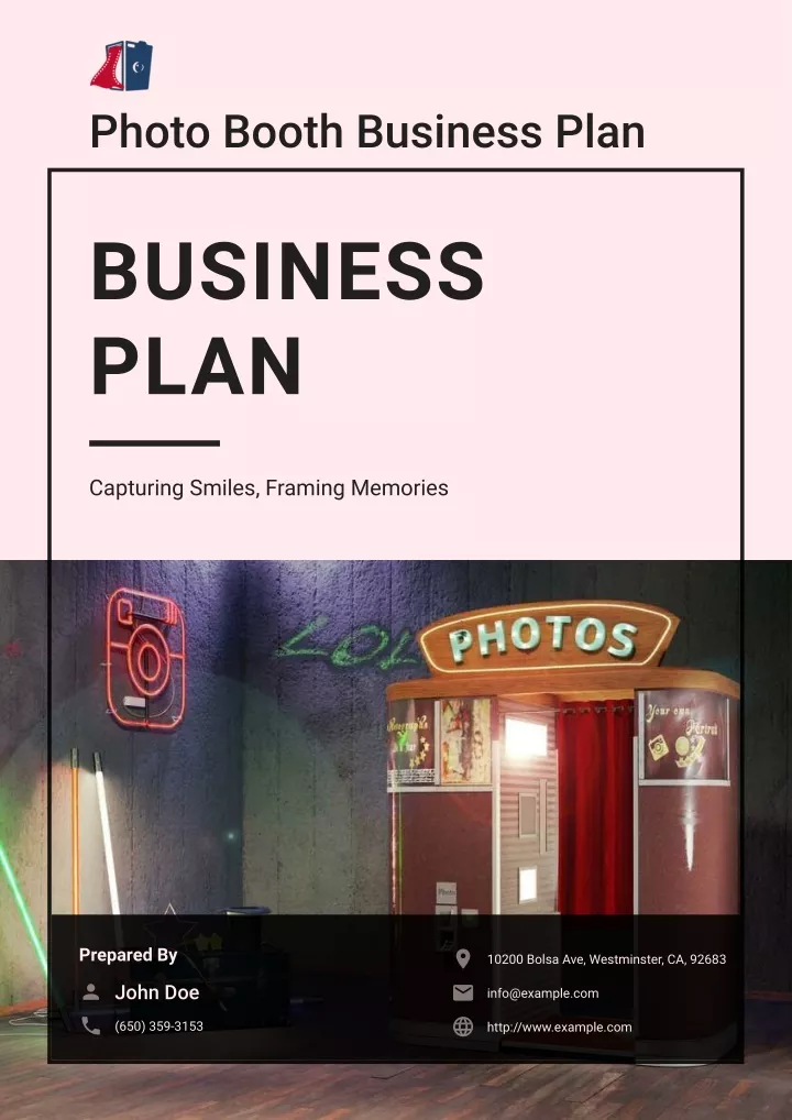 photo booth business plan