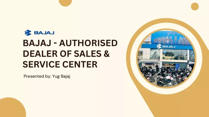 bajaj authorised dealer of sales service center