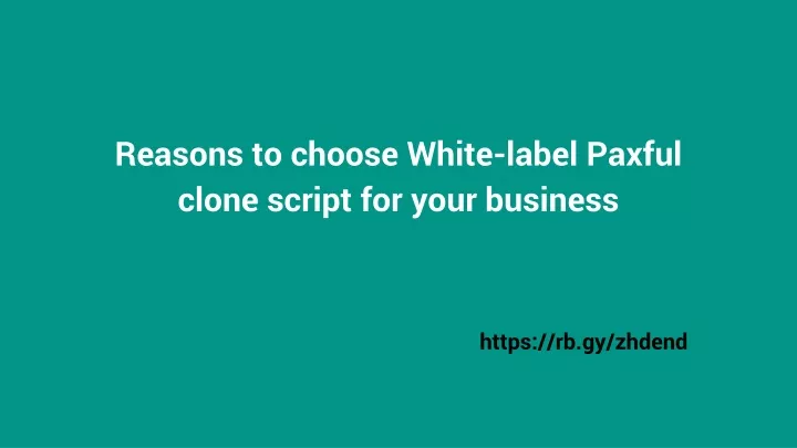 reasons to choose white label paxful clone script for your business