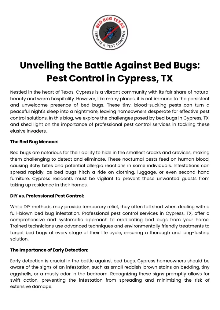 unveiling the battle against bed bugs pest