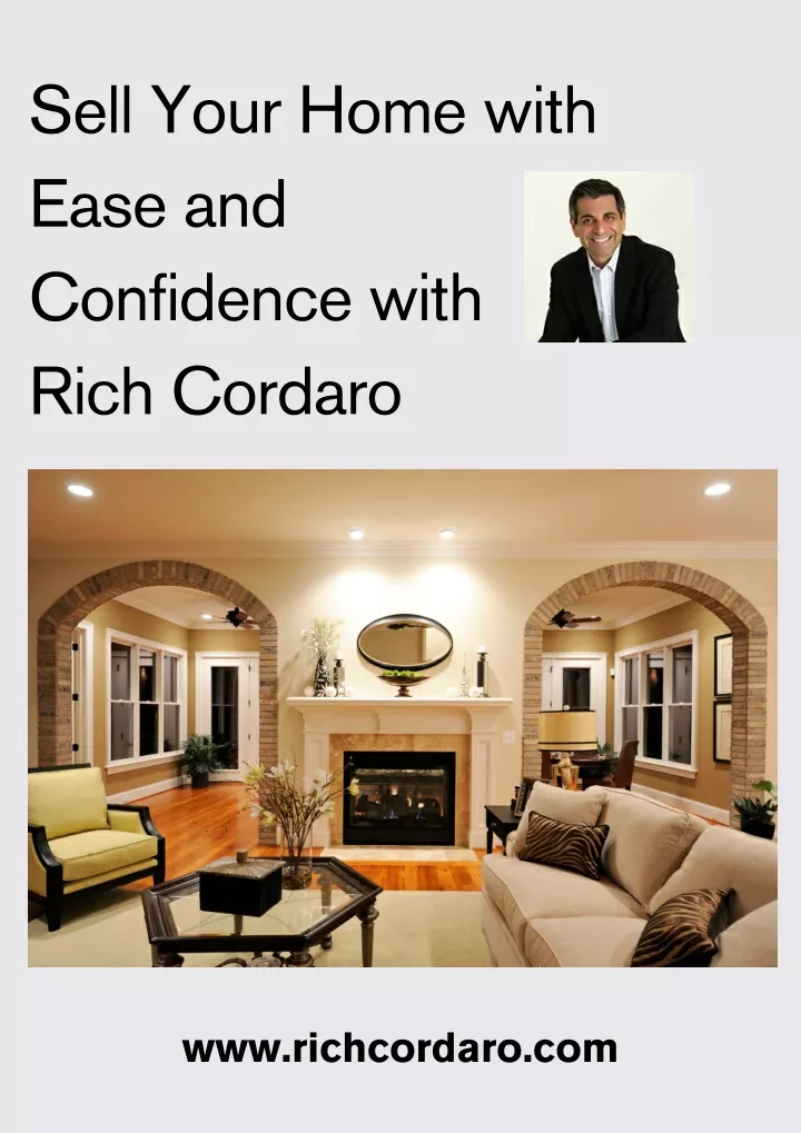 sell your home with ease and confidence with rich