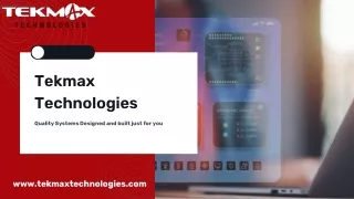 Smart Home Climate Control Systems  Tekmax Technologies