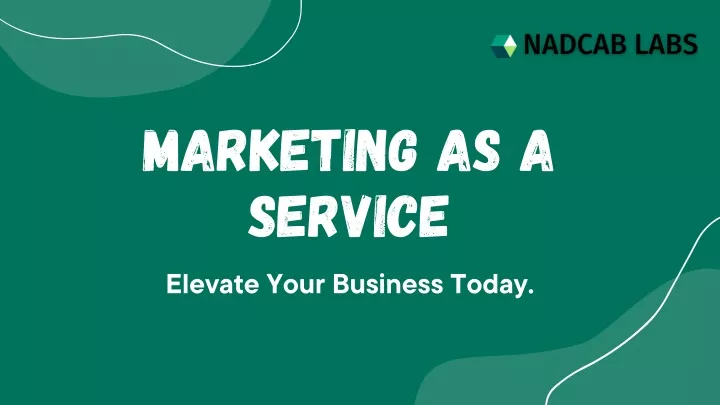 marketing as a service