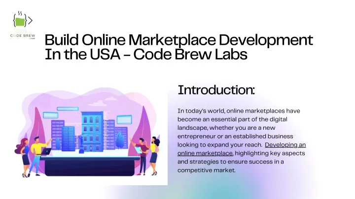 build online marketplace development