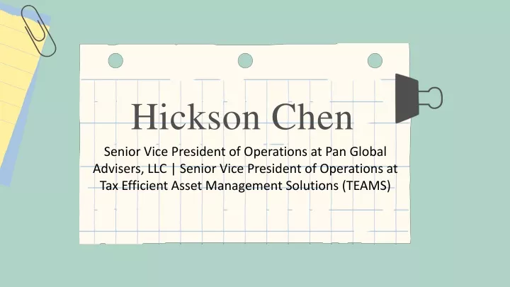 hickson chen