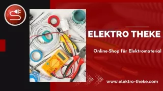 Bester Elektromaterial Online-Shop in Deutschland