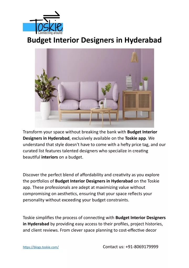 budget interior designers in hyderabad
