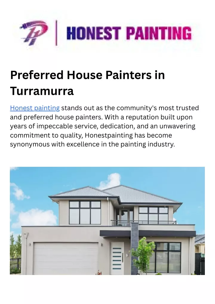 preferred house painters in turramurra