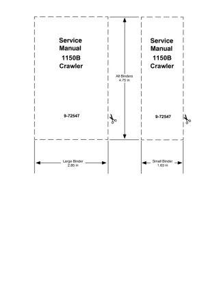 CASE 1150B Crawler Dozer Service Repair Manual
