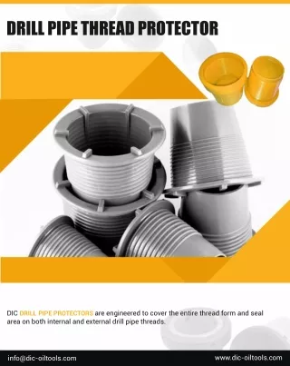 Drill Pipe Thread Protectors