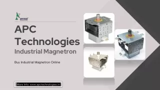Buy Industrial Magnetron – APC Technologies